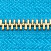 Metal zipper